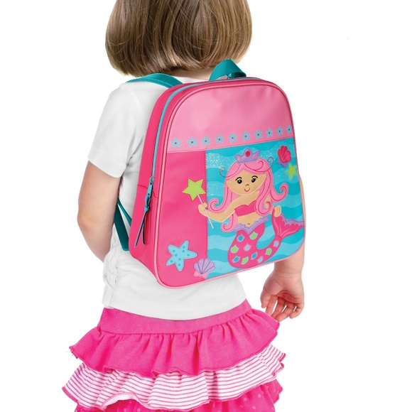 Stephen Joseph Mermaid Backpack for Girls - Kids Book Bags School Supplies - Picture 2 of 4